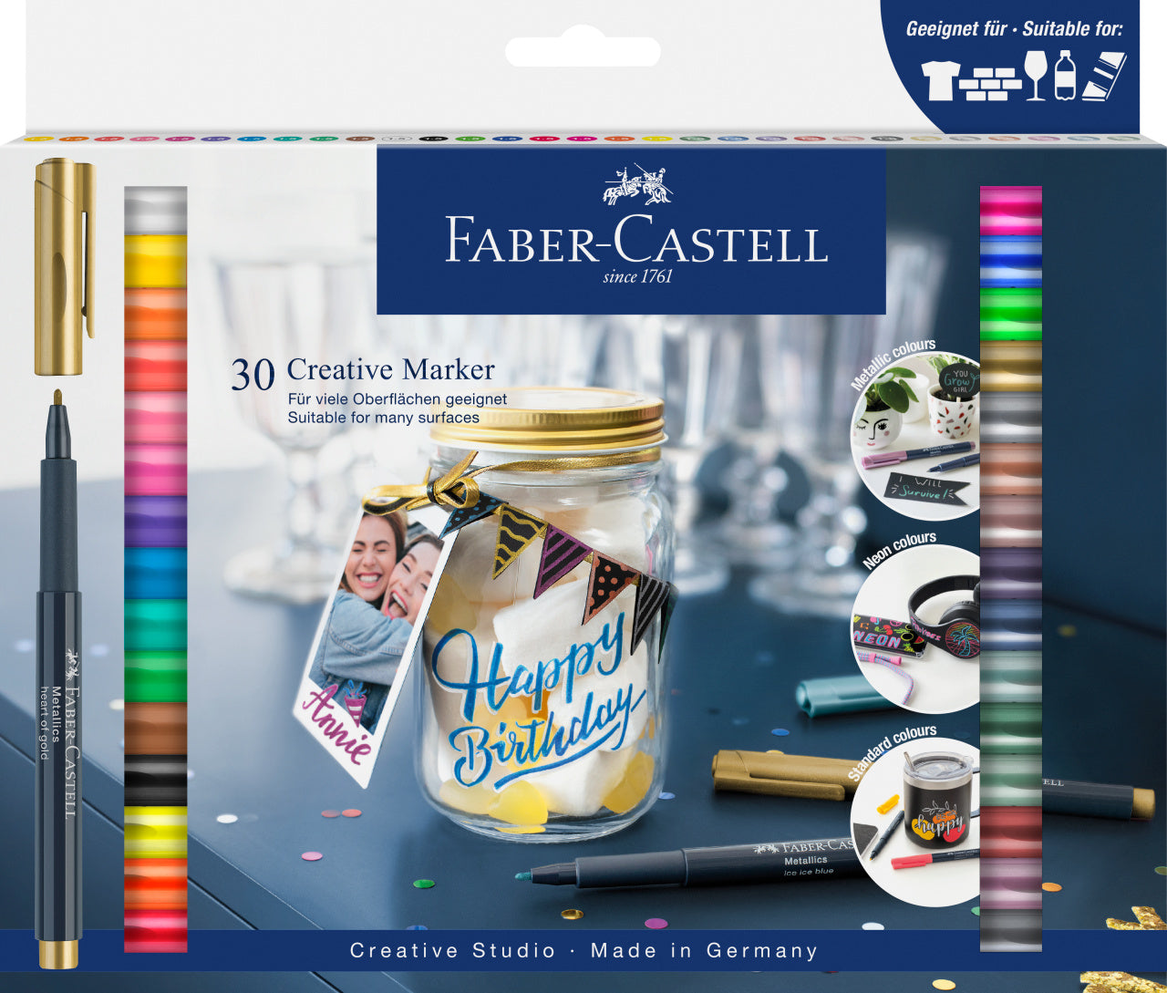 MARKER CREATIV SET 30 FABER-CASTELL MARKER CREATIV SET 30 FABER-CASTELL